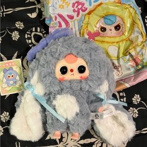 NOB BABY THREE -Bunny Return Series- Plush Blind Box (BLUE)